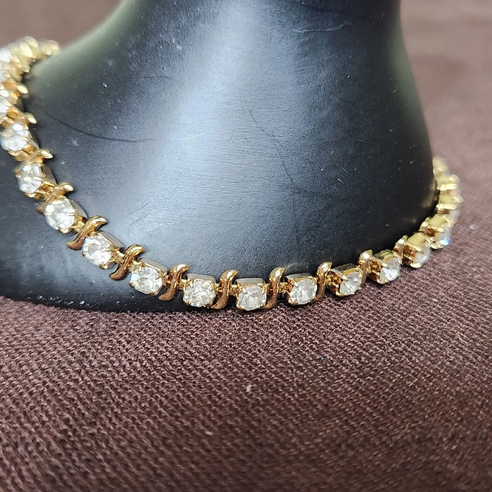 Genuine Crystal Tennis Bracelet